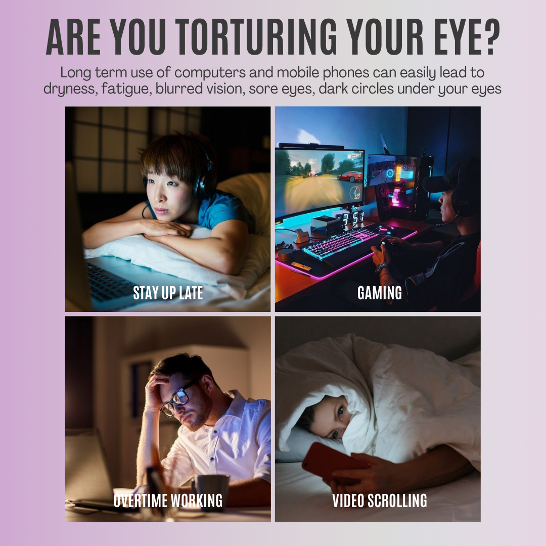 Vibrating Eye Mask Massager