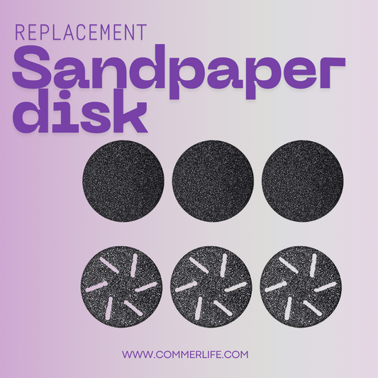 Replacement sandpaper disk for Electric foot callus remover 6pcs/set