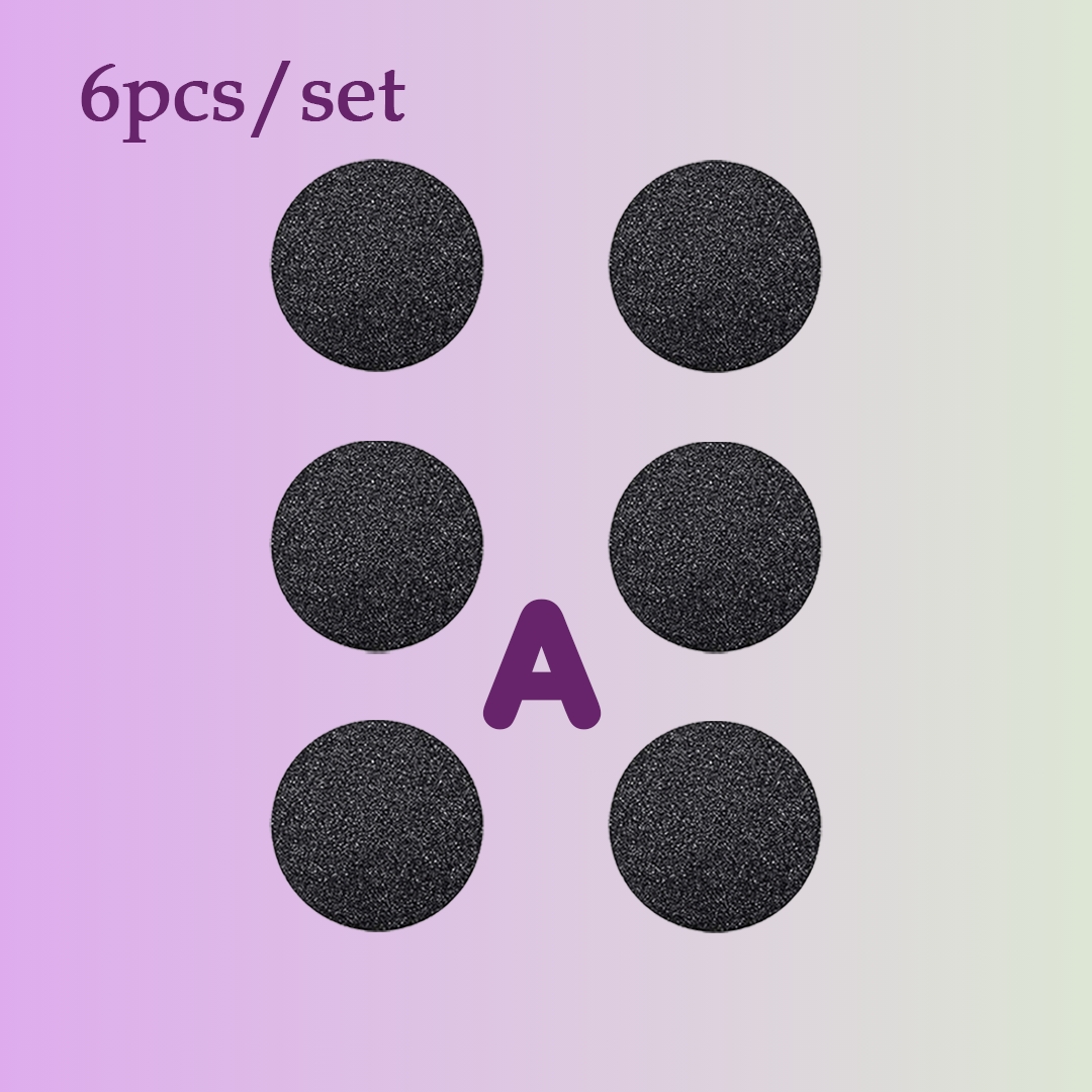 Replacement sandpaper disk for Electric foot callus remover 6pcs/set